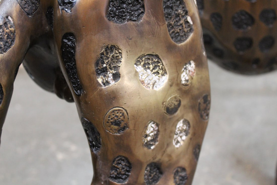 Bronze Cheetah - Five Foot Long - 13
