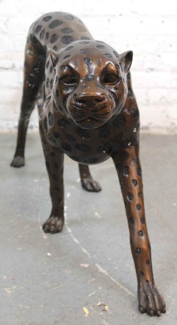 Bronze Cheetah - Five Foot Long - 3