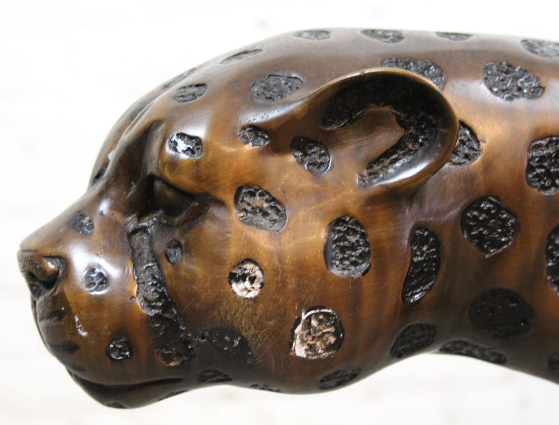 Bronze Cheetah - Five Foot Long - 5