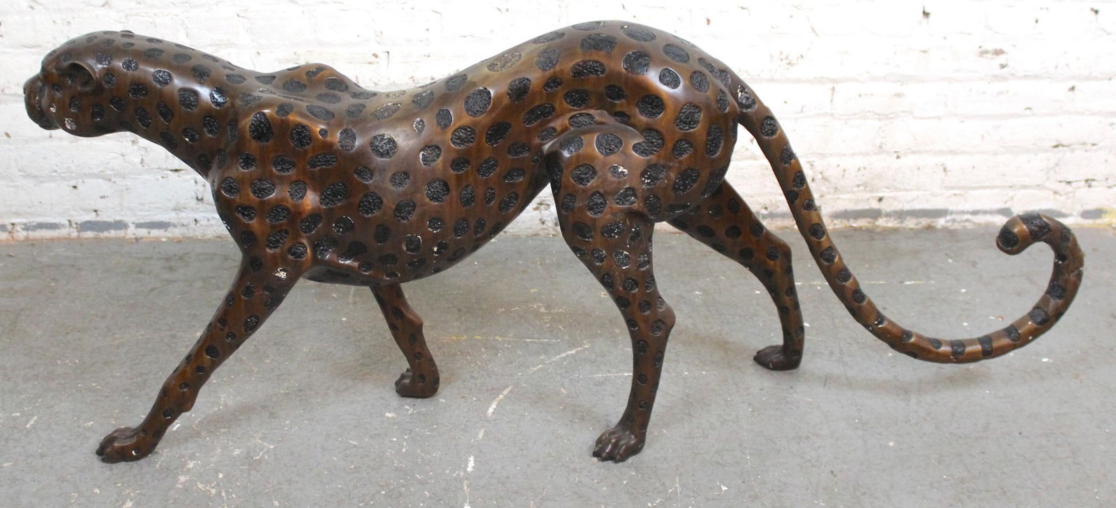 Bronze Cheetah - Five Foot Long - 6