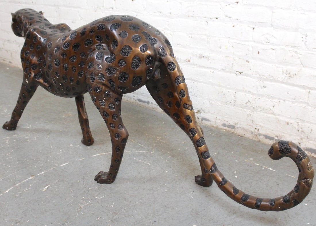Bronze Cheetah - Five Foot Long - 7