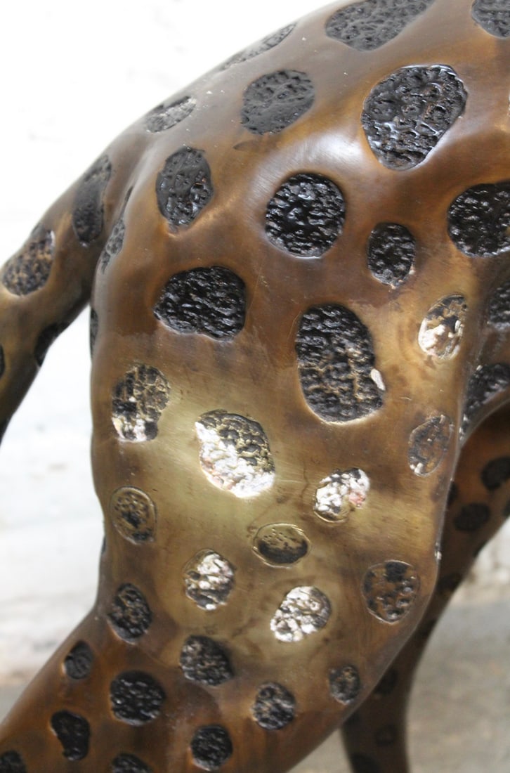 Bronze Cheetah - Five Foot Long - 8