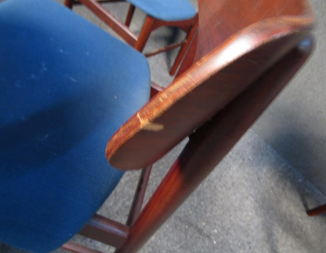 Set of 8 Teak Danish Dining Chairs - 8