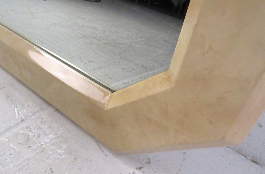 Vintage Modern Lacquered Mirror - 4