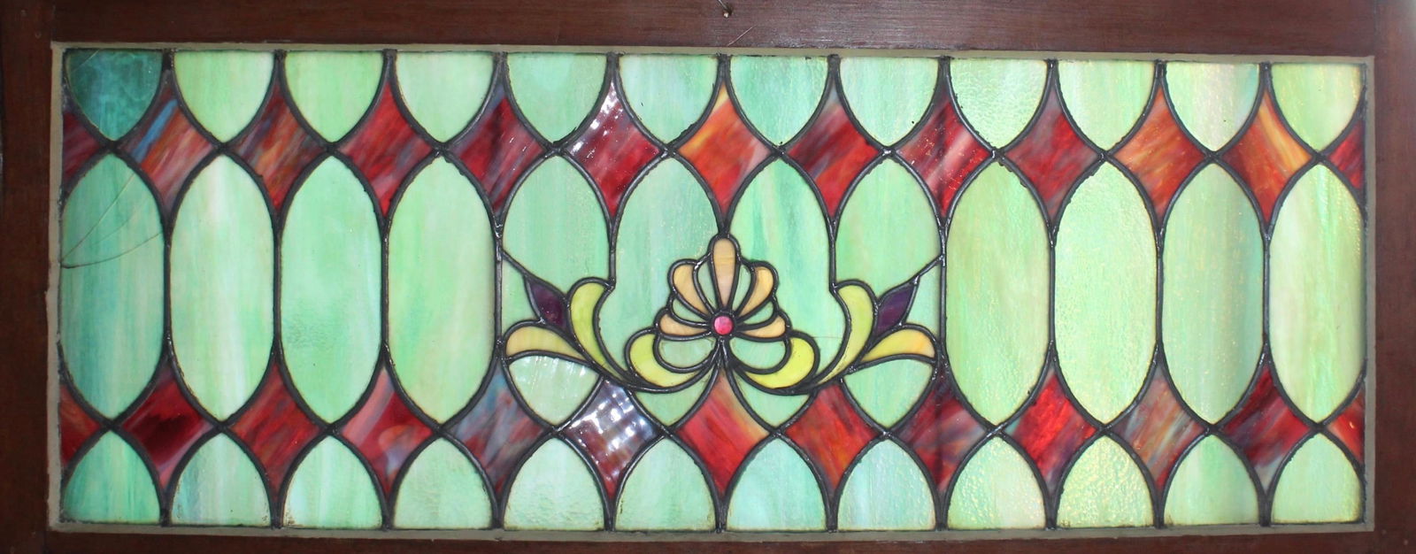 Spectacular Antique Transom Window - 2