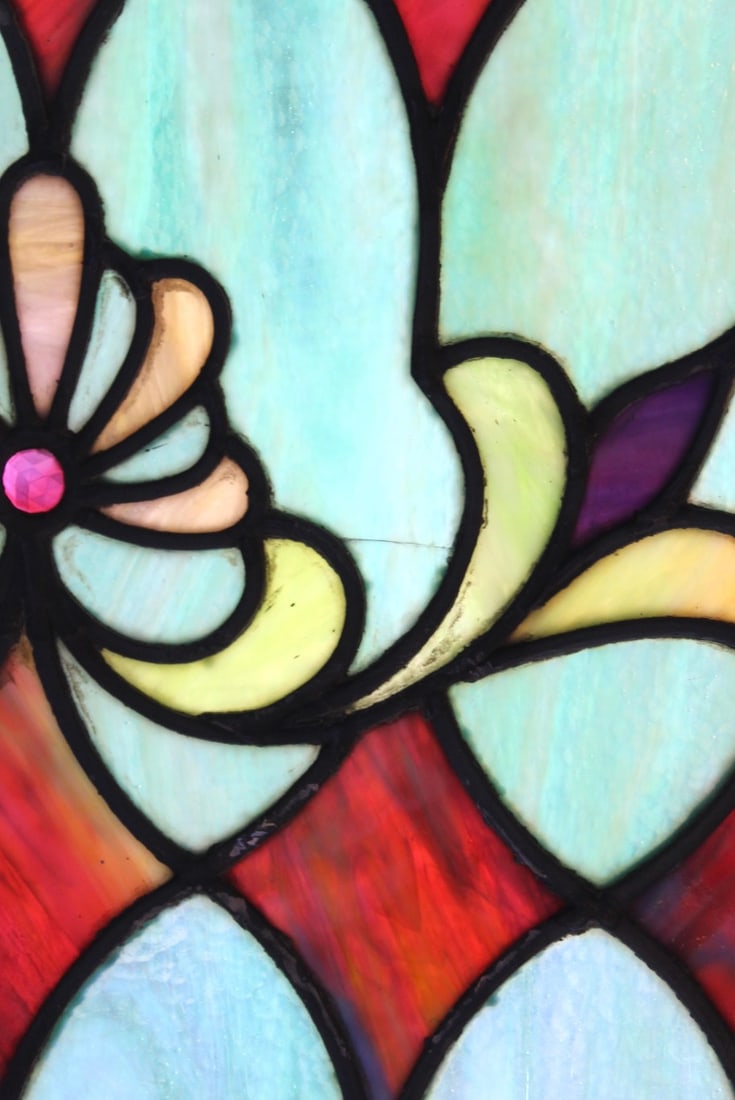 Spectacular Antique Transom Window - 4