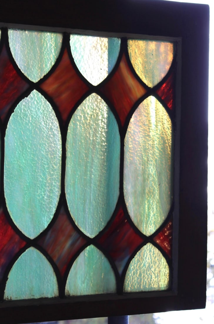 Spectacular Antique Transom Window - 6