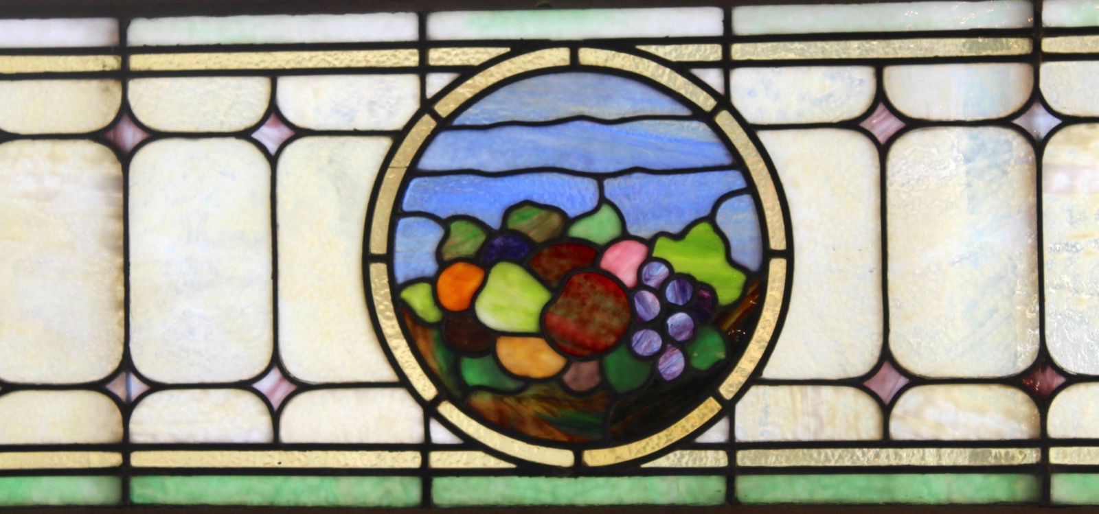 Long Stained Glass Transom - 3