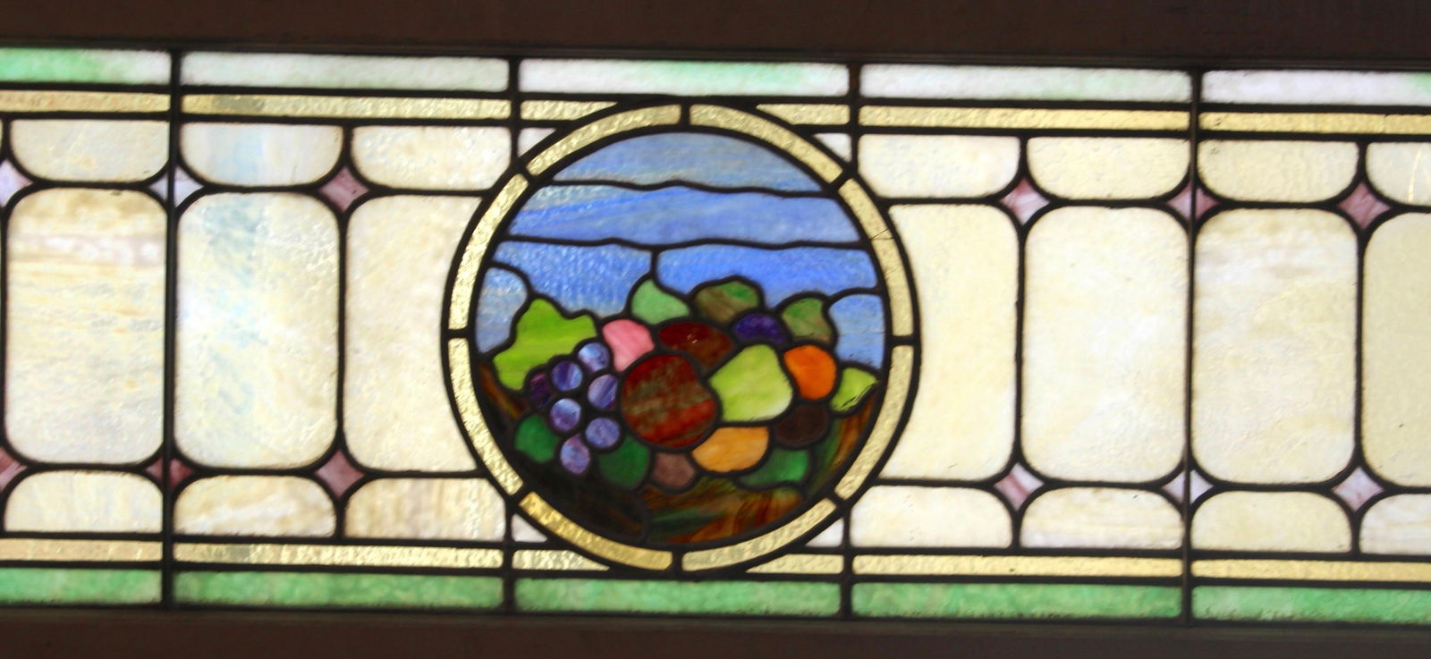 Long Stained Glass Transom - 6