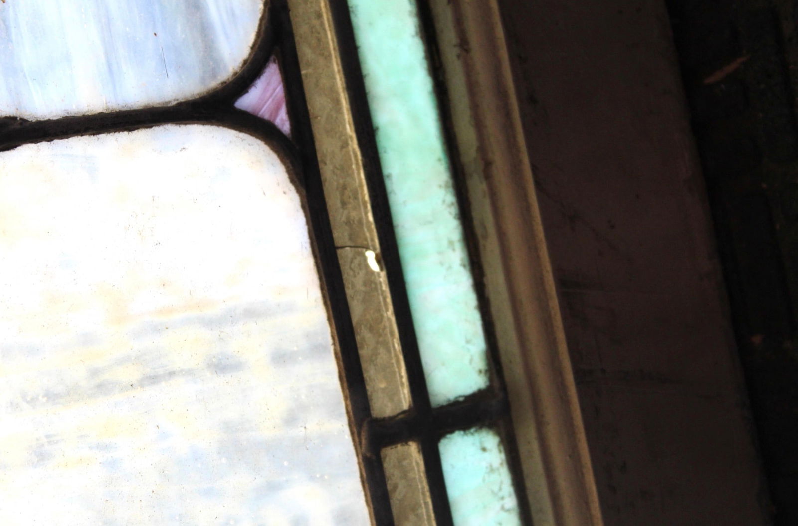 Long Stained Glass Transom - 8