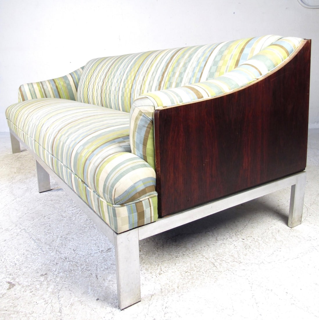 Mid-Century Wood Sofa by Thayer Coggin - 4