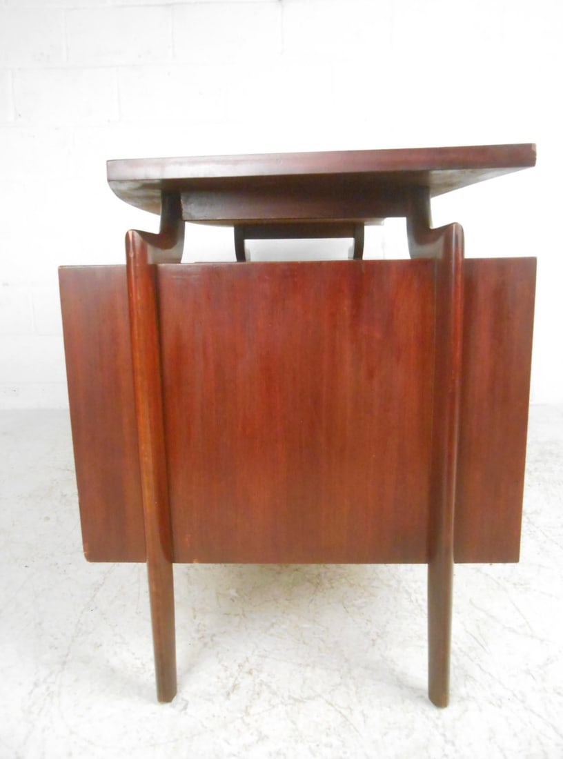 Midcentury Floating Top Desk - 3