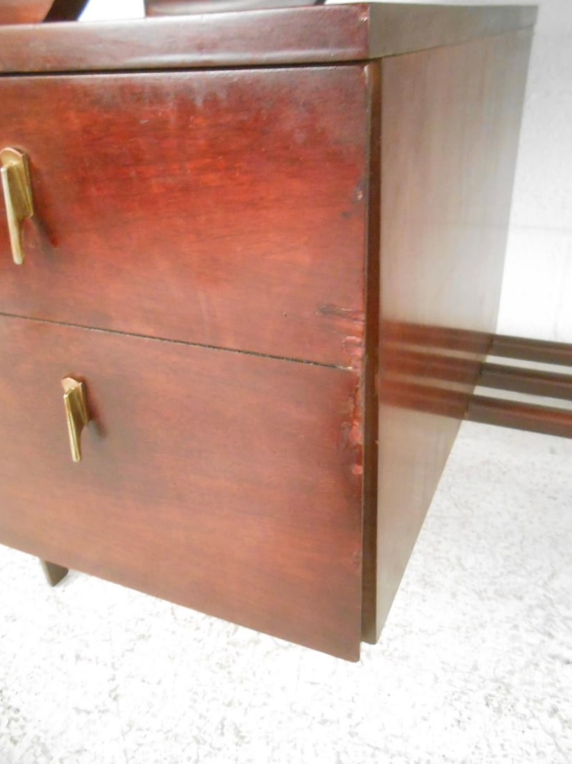 Midcentury Floating Top Desk - 6