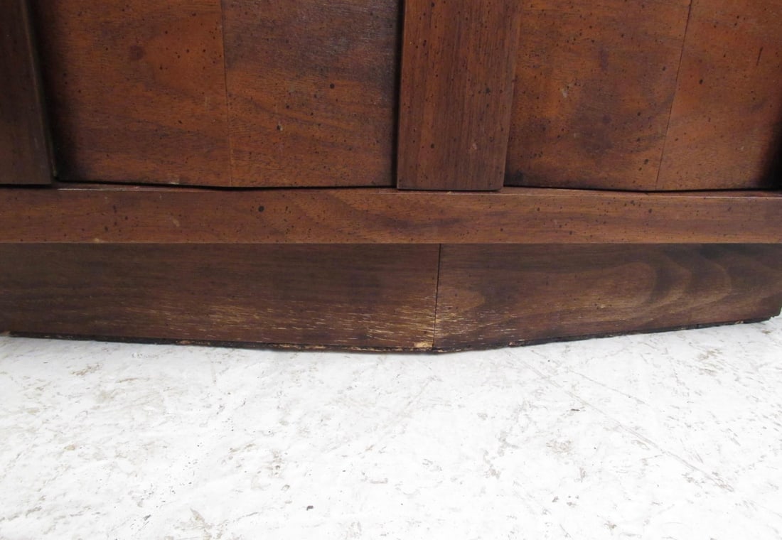 Midcentury Walnut Nightstands - 11