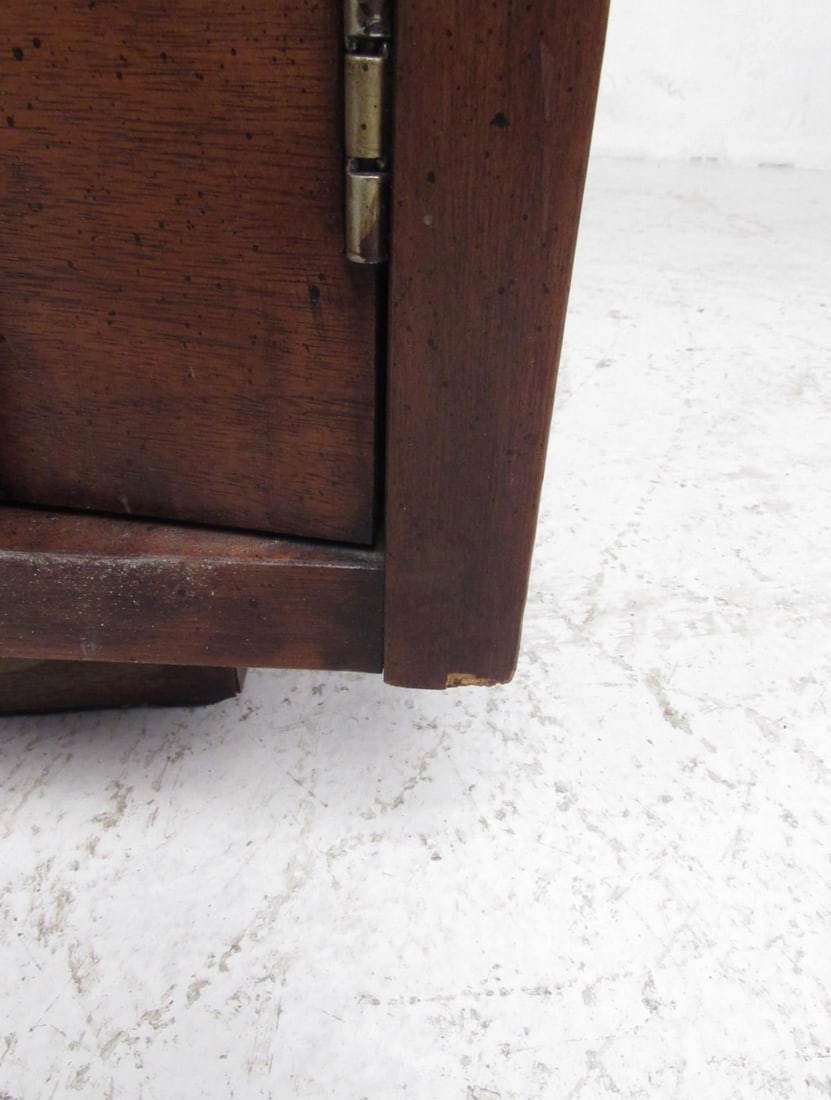 Midcentury Walnut Nightstands - 12