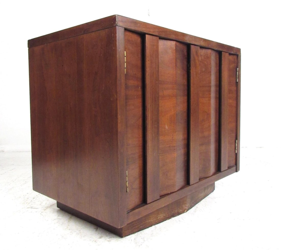 Midcentury Walnut Nightstands - 5
