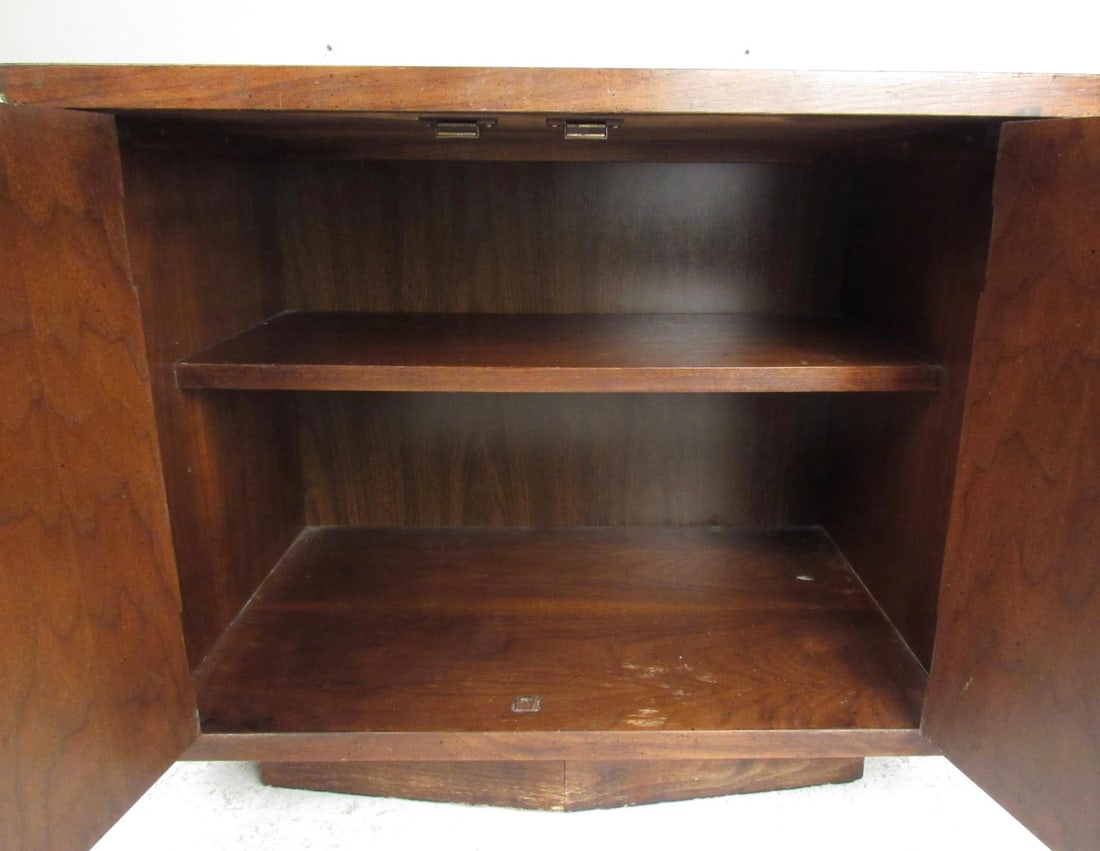 Midcentury Walnut Nightstands - 6