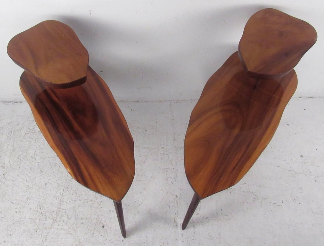 Vintage Free Edge End Tables - 5