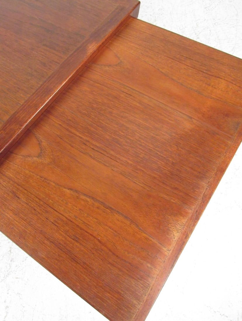 Mid-Century Danish Teak Extendable Coffee Table - 5