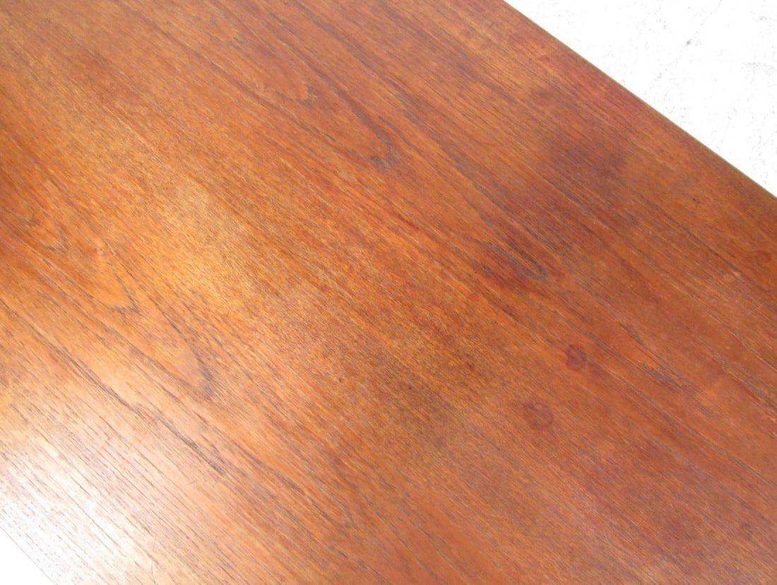 Mid-Century Danish Teak Extendable Coffee Table - 7