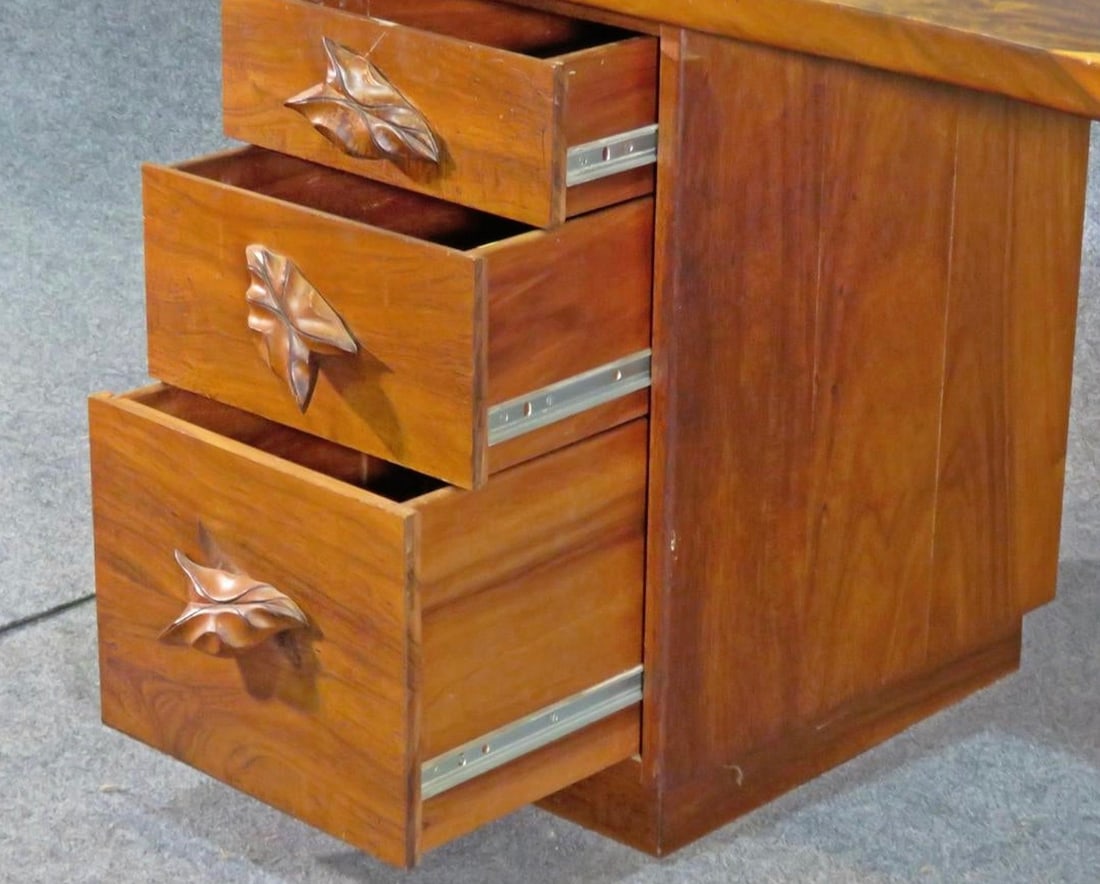 Petite Studio Made Slab Desk - 3