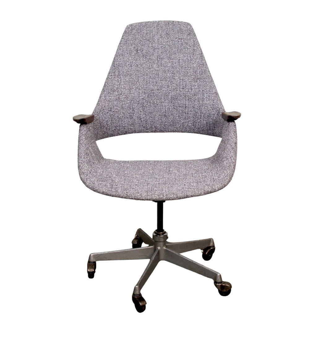 Mid-Century Arthur Umanoff "Star Trek" Desk Chair by Madison Furniture (1 of 16)