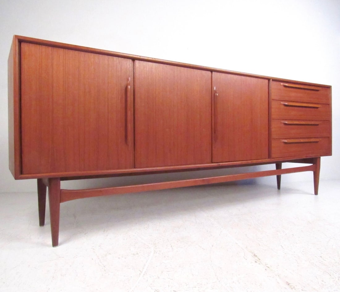 Arne Vodder Style Danish Teak Sideboard - 2