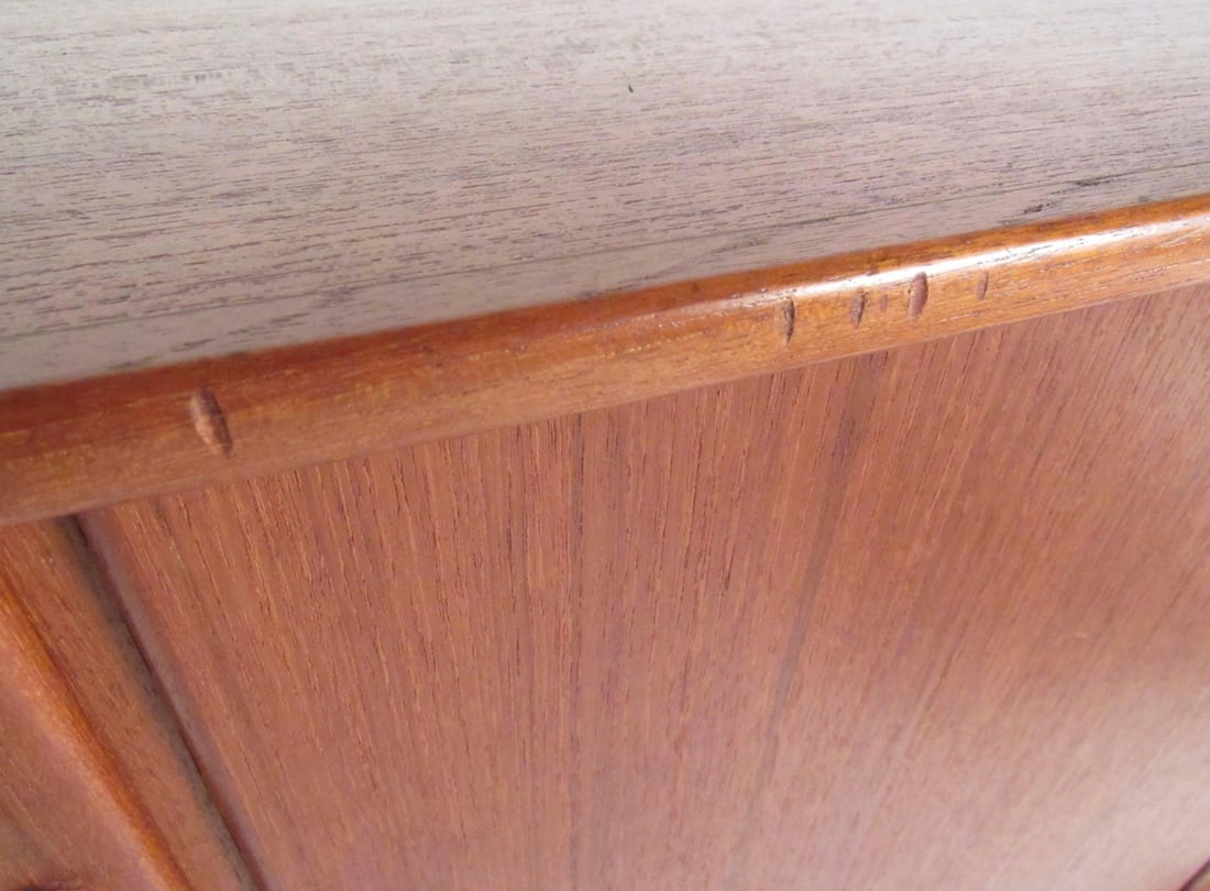 Arne Vodder Style Danish Teak Sideboard - 8