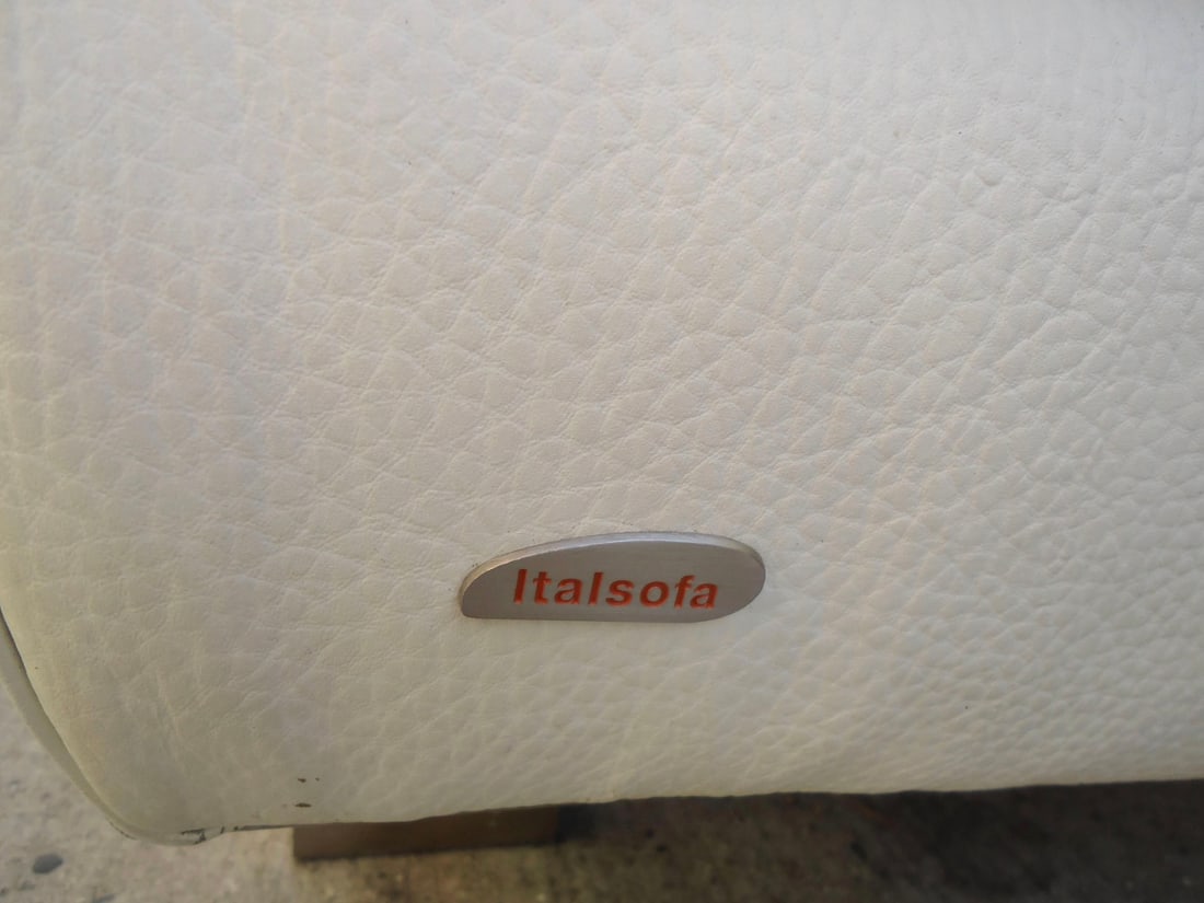 Natuzzi Leather Sofa by Italsofa - 8