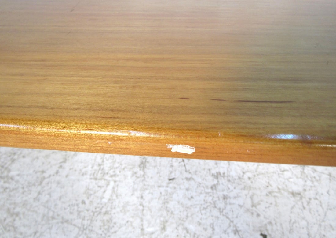 Midcentury Maple and Walnut Coffee Table - 8