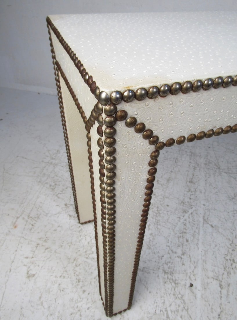 Vintage Studded Console Table - 4