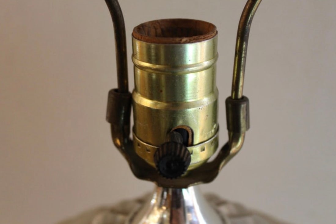 1980 Ceramic Drape Lamps - 8