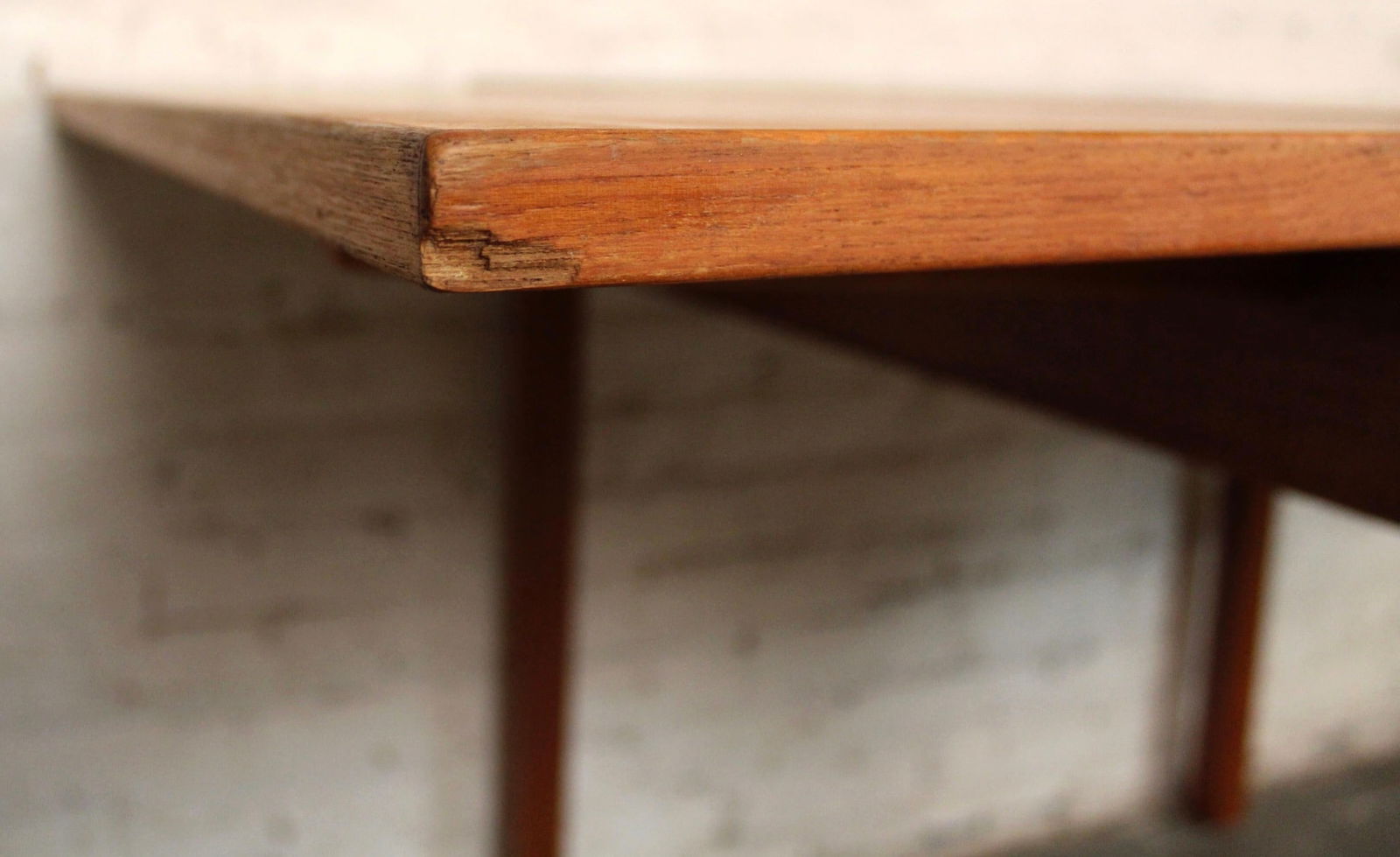 Miniature Danish Teak Draw-Leaf Table - 4