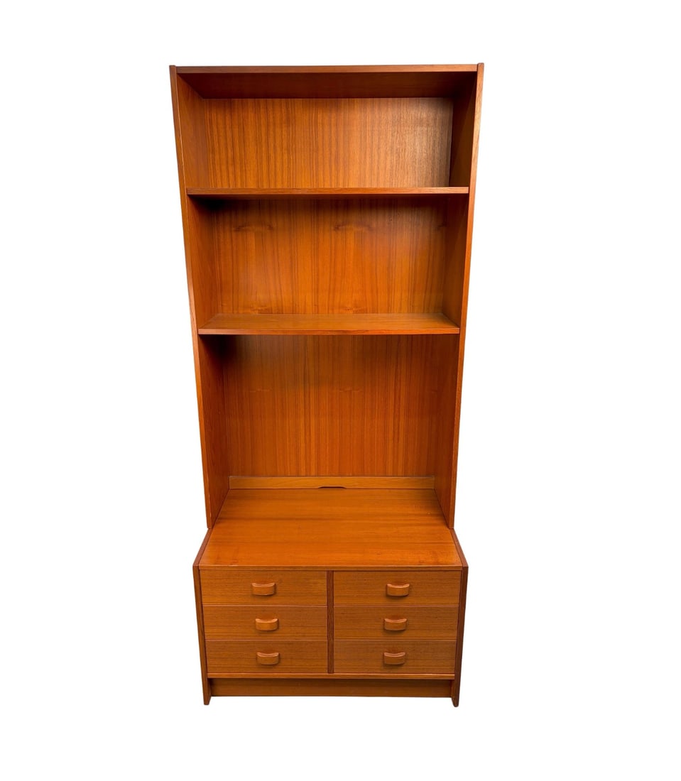 Danish Teak Stackable Bookcase by Domino Møbler, Mid-Century Design (1 of 16)