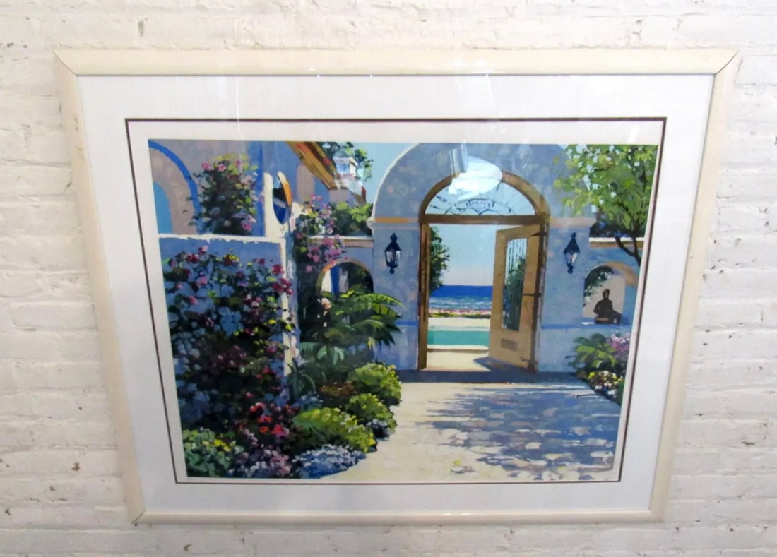 Framed Garden Print - 2