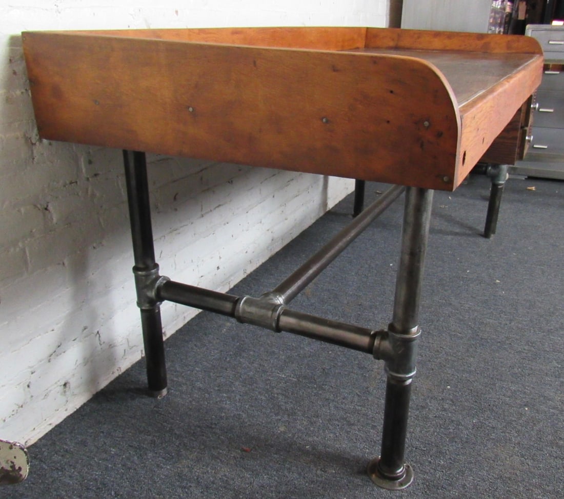 Large Industrial Work Desk - 5