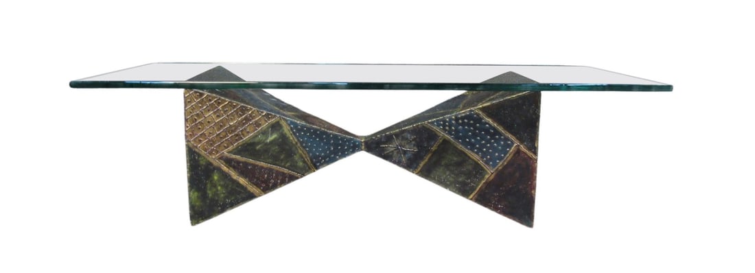 Paul Evans Glass Coffee Table - 2