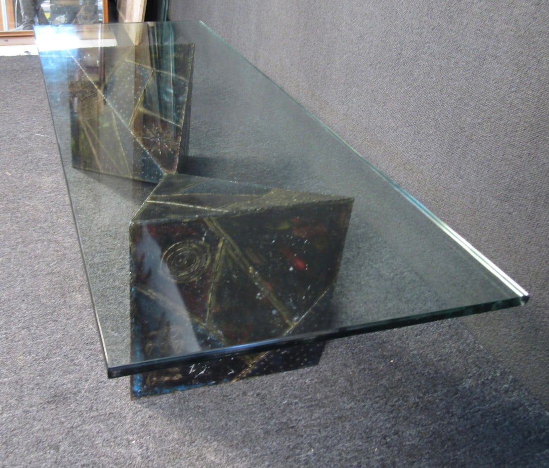 Paul Evans Glass Coffee Table - 5