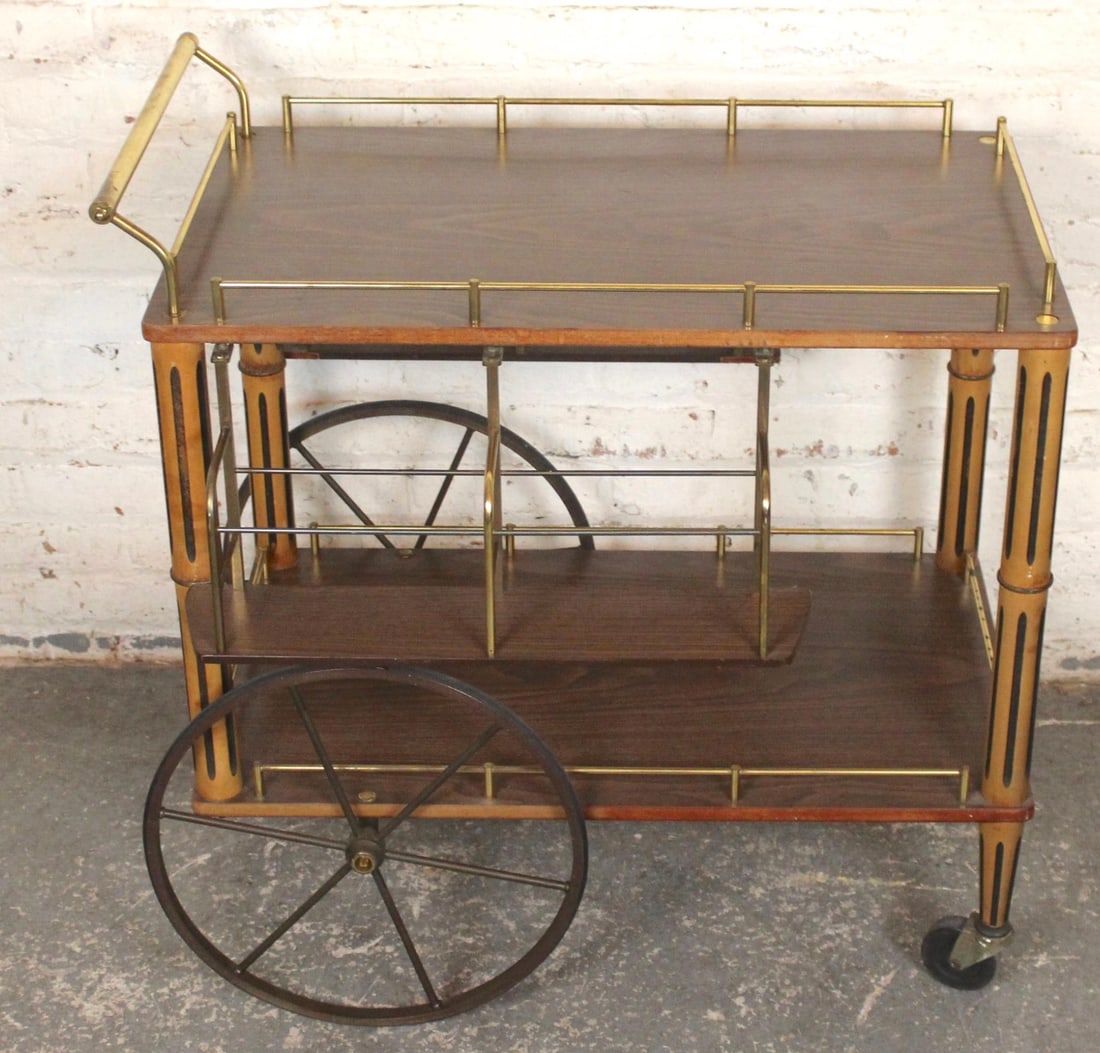 Mid-Century Trolley Cart - 2