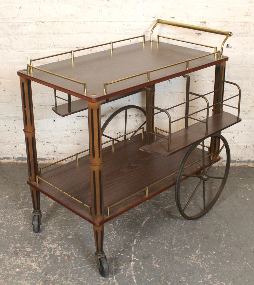 Mid-Century Trolley Cart - 3