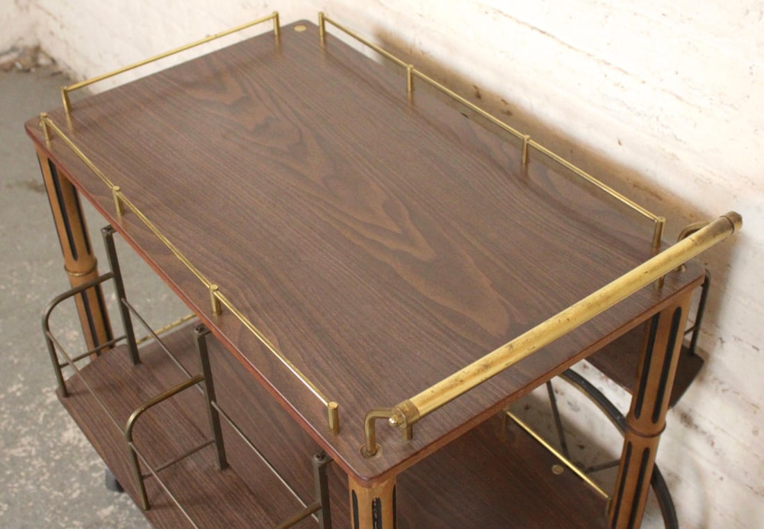 Mid-Century Trolley Cart - 5