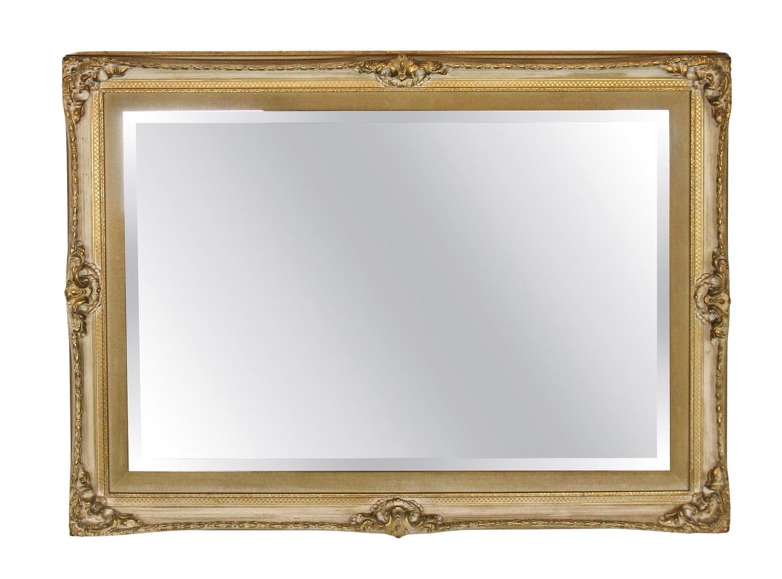 Rococo-style Giltwood Wall Mirror (1 of 7)
