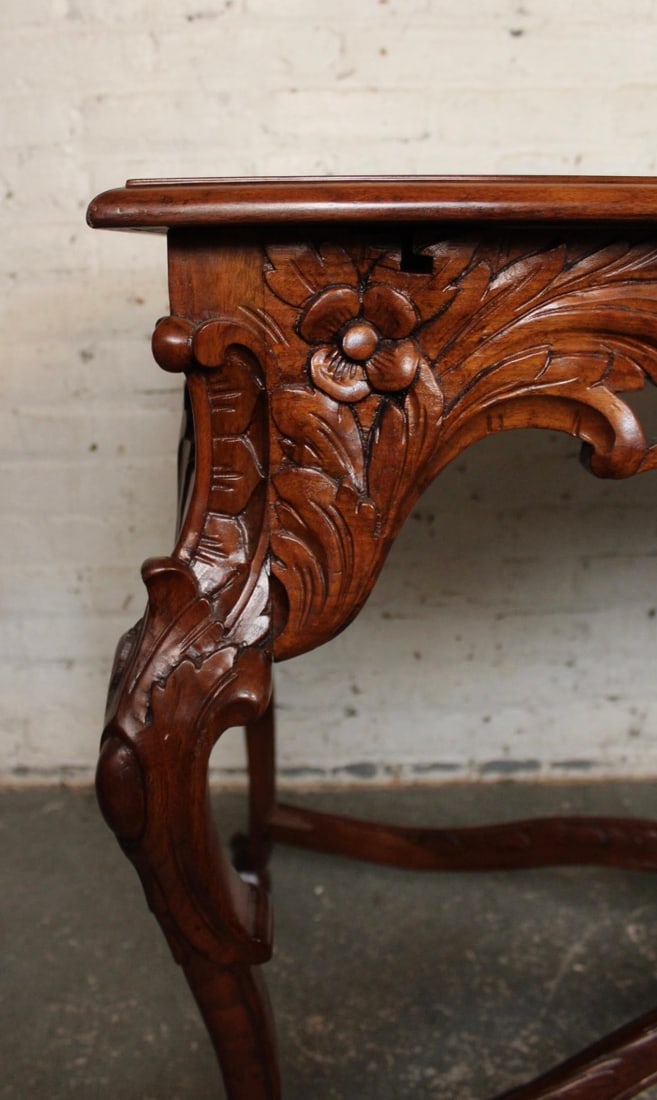 Regency Style Expandable Console to Dining Table - 13