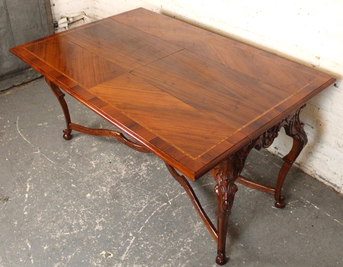 Regency Style Expandable Console to Dining Table - 2