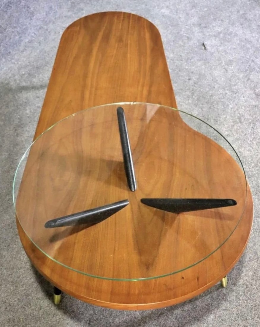 Mid-Century Kidney Coffee Table - 9