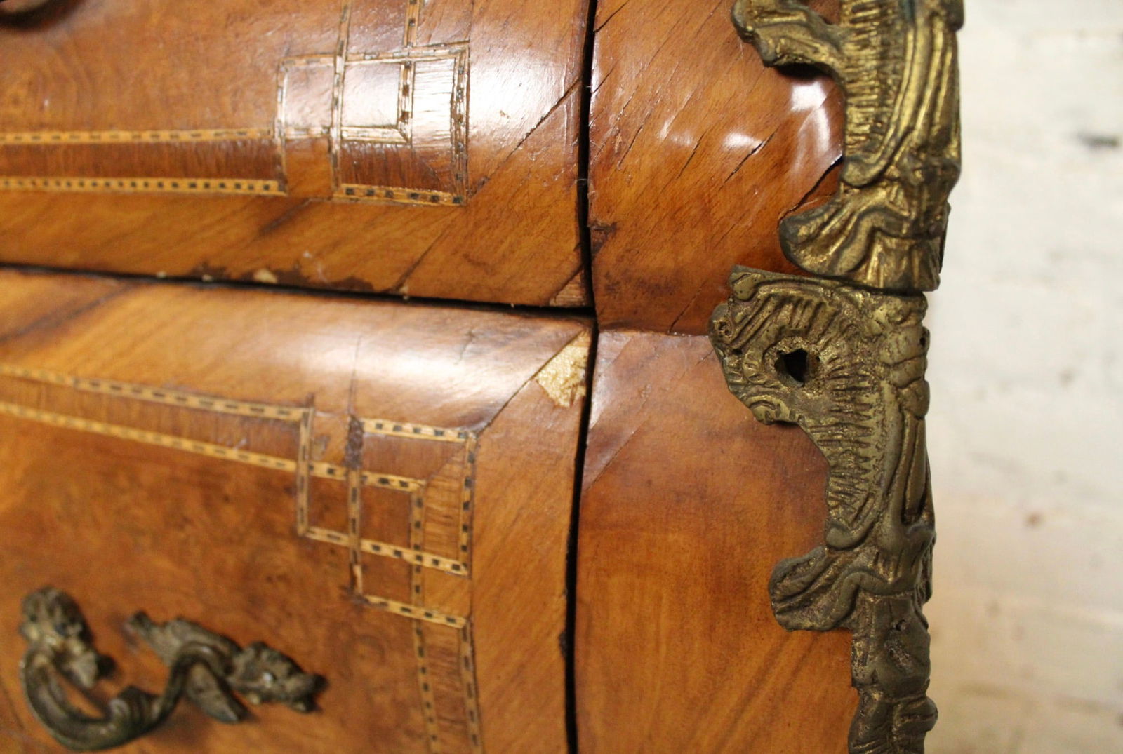 French Style Bombe Commode - 10