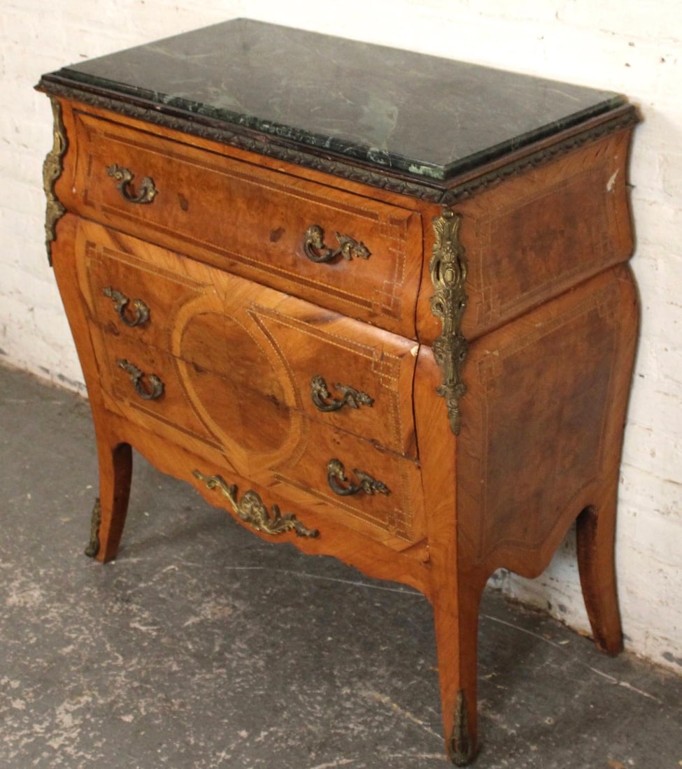 French Style Bombe Commode - 2