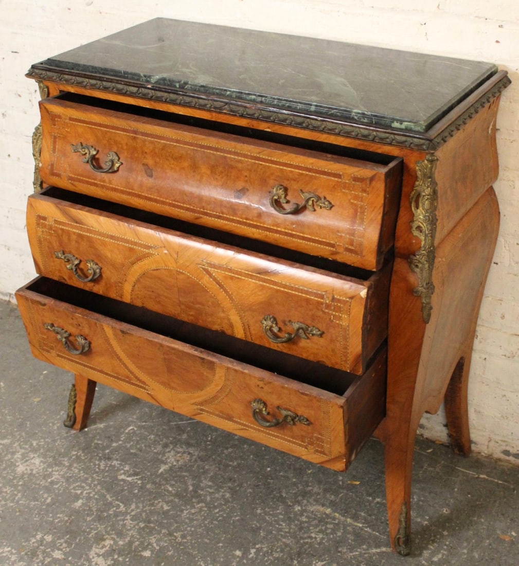 French Style Bombe Commode - 3