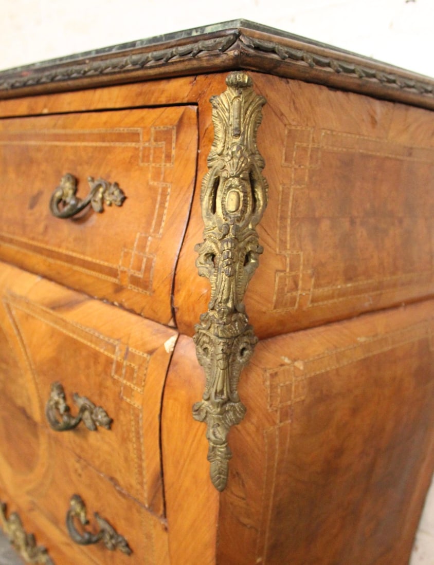 French Style Bombe Commode - 8