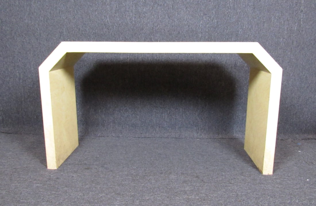 Marble Style Console Table - 3